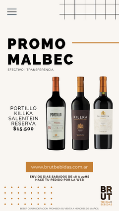 PROMO · MALBEC FAMILIA SALENTEIN