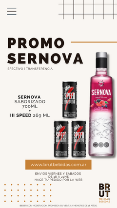 PROMO · SERNOVA SABORIZADO + III SPEED 269ML