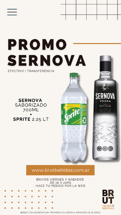 PROMO · SERNOVA ORIGINAL + SPRITE 2.25