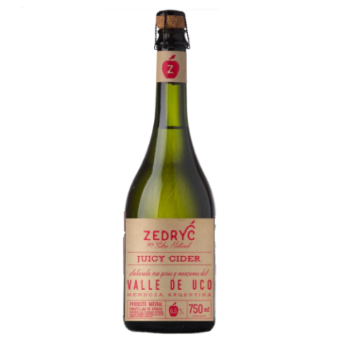 CUARTO SURCO · ZEDRYC · JUICY CIDER 750ML