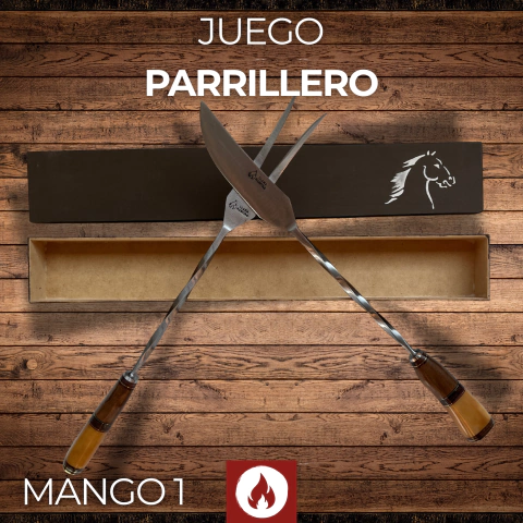 Juego Parrillero (Acero de Carbono) - comprar online
