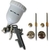 Pistola de Pintura 600 ML Tipo Gravidade com Kit de Bocais STELS