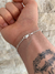 PULSEIRA CADEADO 3MM - 3G - 21CM - PRATA 925 na internet