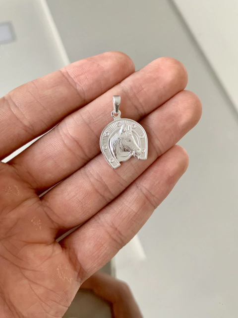 PINGENTE FERRADURA - 2CM - PRATAS 925