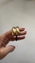 Joia de Cabelo Duplo Abaulado ouro -  Acessórios Semijoias  Cantu Mulher