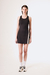 Stripes Dress - Black - tienda online