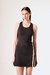 Stripes Dress - Black - comprar online