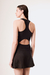 Stripes Dress - Black - tienda online