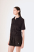 BS Terry Polo Tee - Black - tienda online
