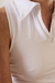 Polo Crop Top - White - comprar online