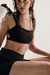 BS Terry Bra - Black - comprar online
