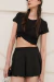 BS Cotton Tee - Black - comprar online