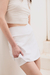 Crossover Skirt - White - comprar online