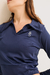 Polo Cropped Tee - Navy - Bazza Sporty