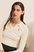 Polo Cropped Tee - Off White - comprar online