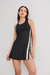 Stripes Dress - Black - comprar online