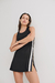 Stripes Dress - Black - comprar online