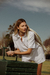 BS Terry Polo Tee - White - Bazza Sporty