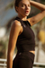 Imagen de Polo Crop Top - Black