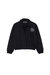 Polo Cropped Sweatshirt - Black