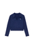 Polo Cropped Tee - Navy - tienda online