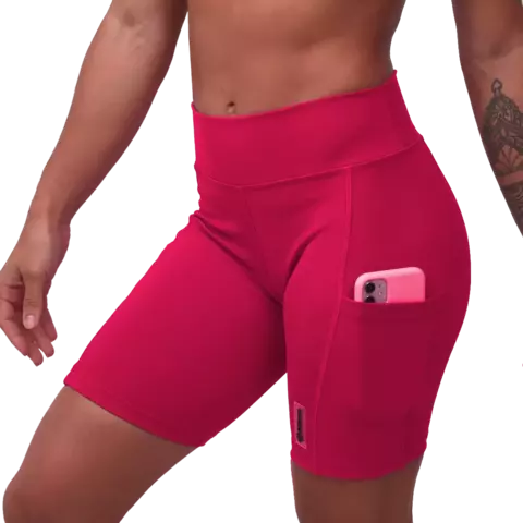 Bermuda Run com Bolso Magenta - BSCross - comprar online