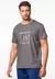 Camiseta Masculina Cinza Ring Muscle Up - Pwrd By Coffee - comprar online