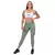 Legging Cós Drapeado Verde Aura - Pwrd By Coffee - comprar online