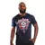 Camiseta Skull Roses Marinho - BSCross - comprar online