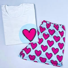 Pijamas Coracao Azul