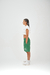 "BASIC EMBROIDERED LOGO SHORT" green - TwoHip