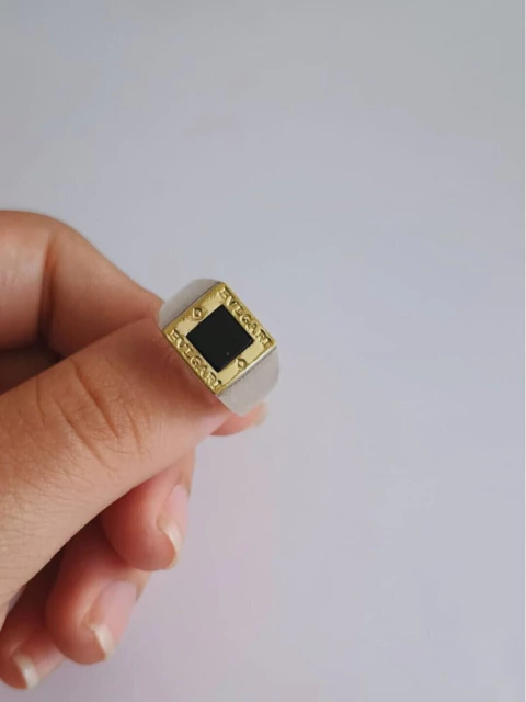 Anillo BVLGARI de Plata y Oro - comprar online