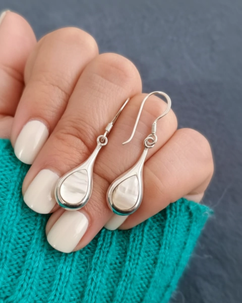 Aros Colgante de Nácar (A00-124) - comprar online