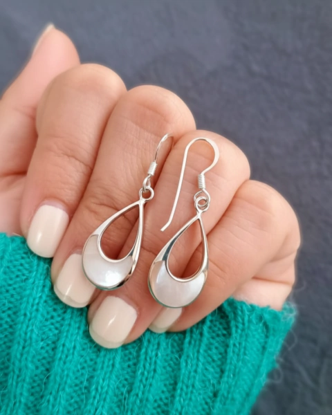 Aros Colgante de Nácar (A00-125) - comprar online