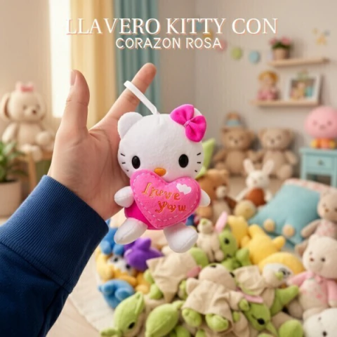 Peluche llavero kitty