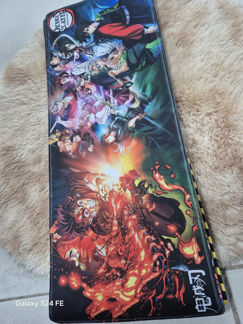 Mouse pad demon slayer 80x30