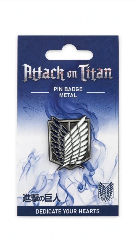 Pin ataque a los titanes