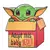 alfombra baby yoda
