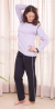 Pijama mangas largas en jersey - 4018 Jovanna - -