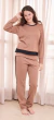 Pijama de mujer mangas largas en interlock liso - 4024 Jovanna - comprar online