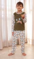 Pijama mangas largas niño de interlock con estampa de play art 3839 - Jovanna - comprar online