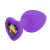 Plug Anal de Coração em Silicone - Tamanho P na internet