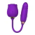 Vibrador de Ponto G e Clitóris com Vai e vem - Formato de Rosa Cor Pink - Empório Libidus Moda Íntima e Sex Shop