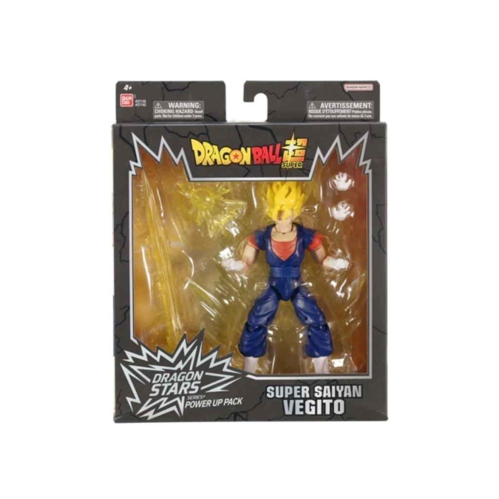 Figura Articulada Dragon Ball Super Super Saiyan VEGITO Power Up Pack Dragon Stars
