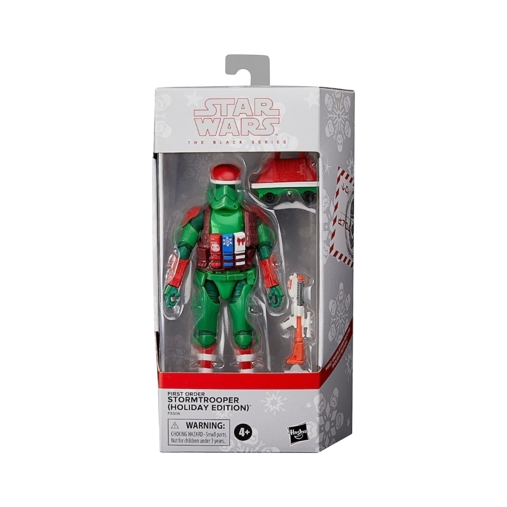 STAR WARS The Black Series First Order Stormtrooper (edición navideña)