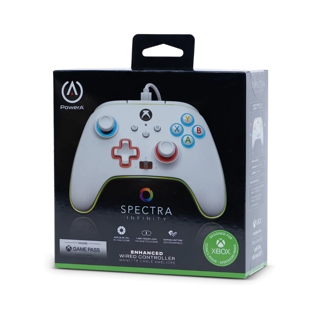 PowerA Control Mejorado Spectra Infinity Alámbrico para Xbox Series X|S Standard Edition