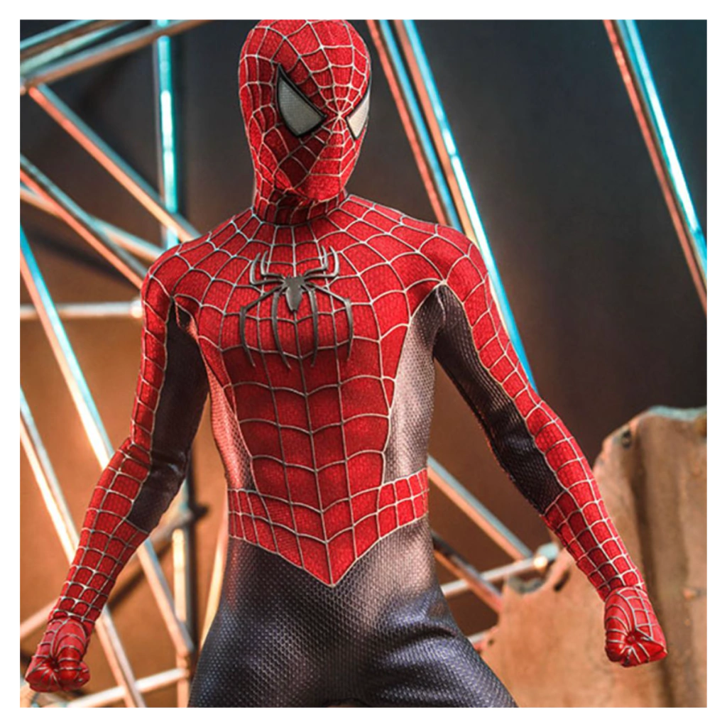 TOBEY MAGUIRE FRIENDLY NEIGHBORHOOD SPIDER-MAN - SPIDER-MAN NO WAY HOME ESCALA 1:6 POR HOT TOYS