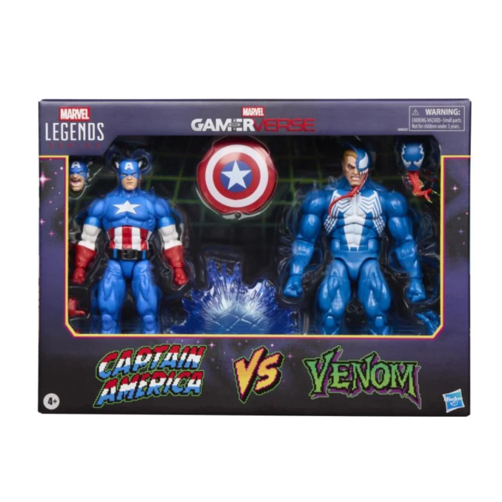 Marvel Legends Gamerverse Captain America vs. Venom FECHA DE SALIDA NOVIEMBRE 2026