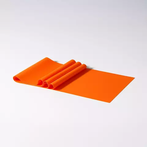 Tiraband plana de tensión media color naranja
