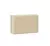 Ladrillo de yoga y pilates de color beige.